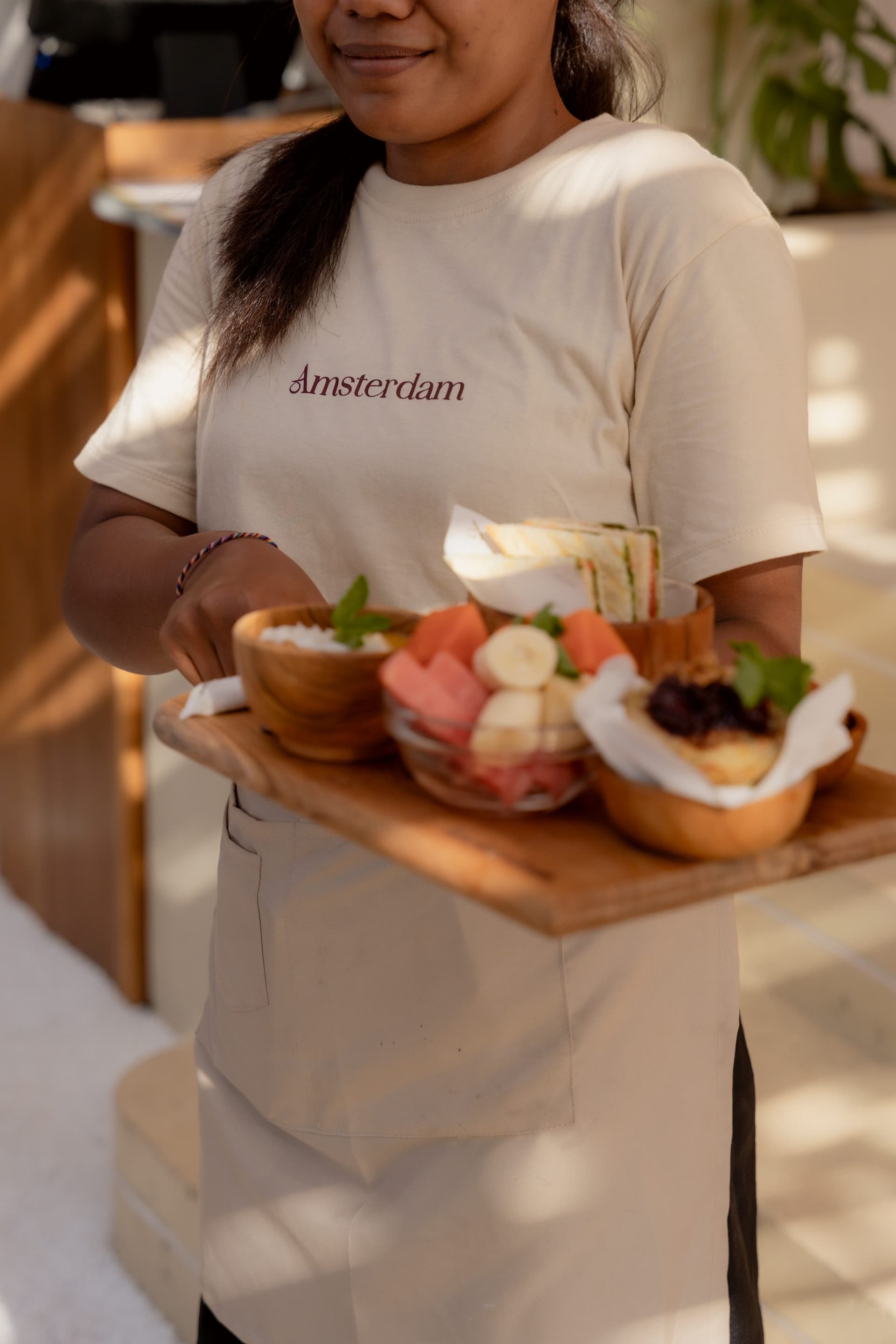 Fresh fruit bowls at Amsterdam Bingin Uluwatu