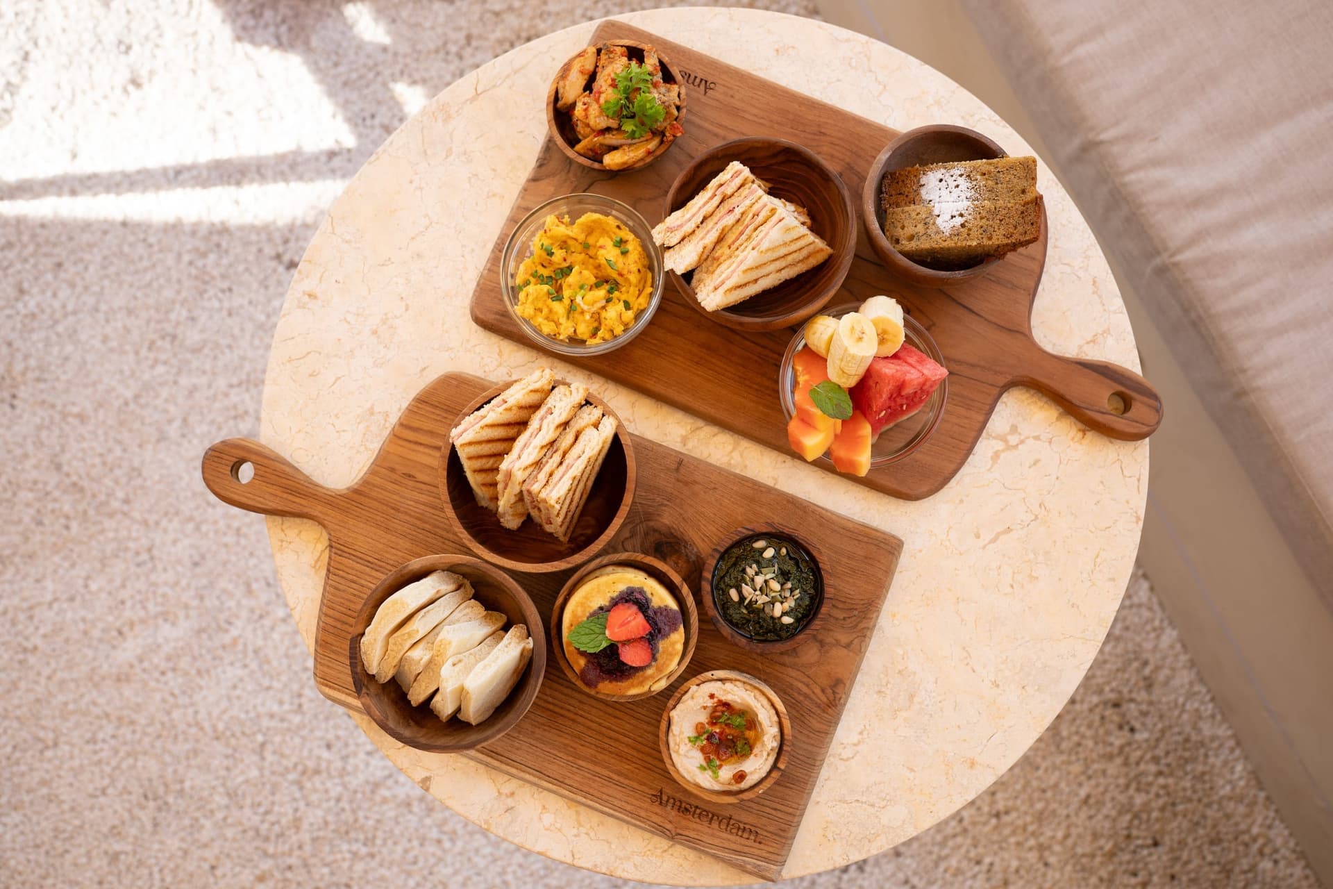 Amsterdam Gili breakfast
