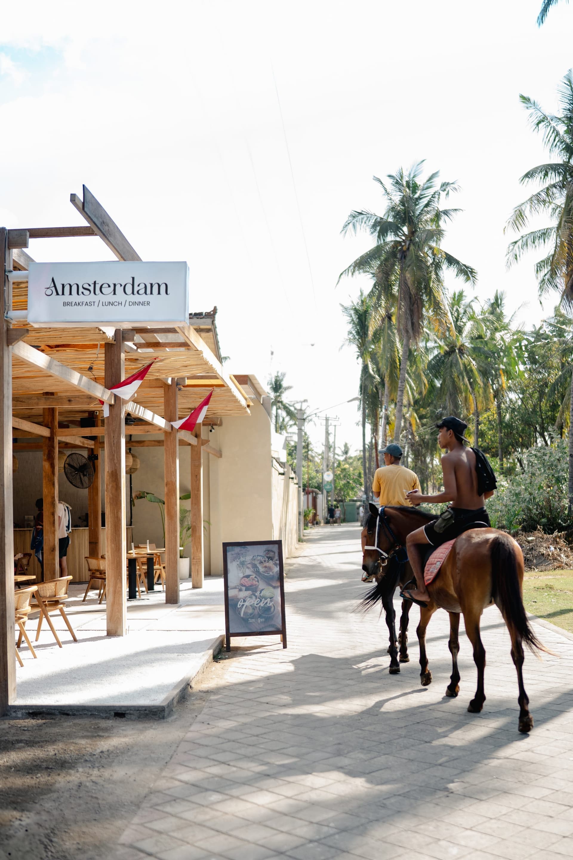 Amsterdam Gili Trawangan restaurant