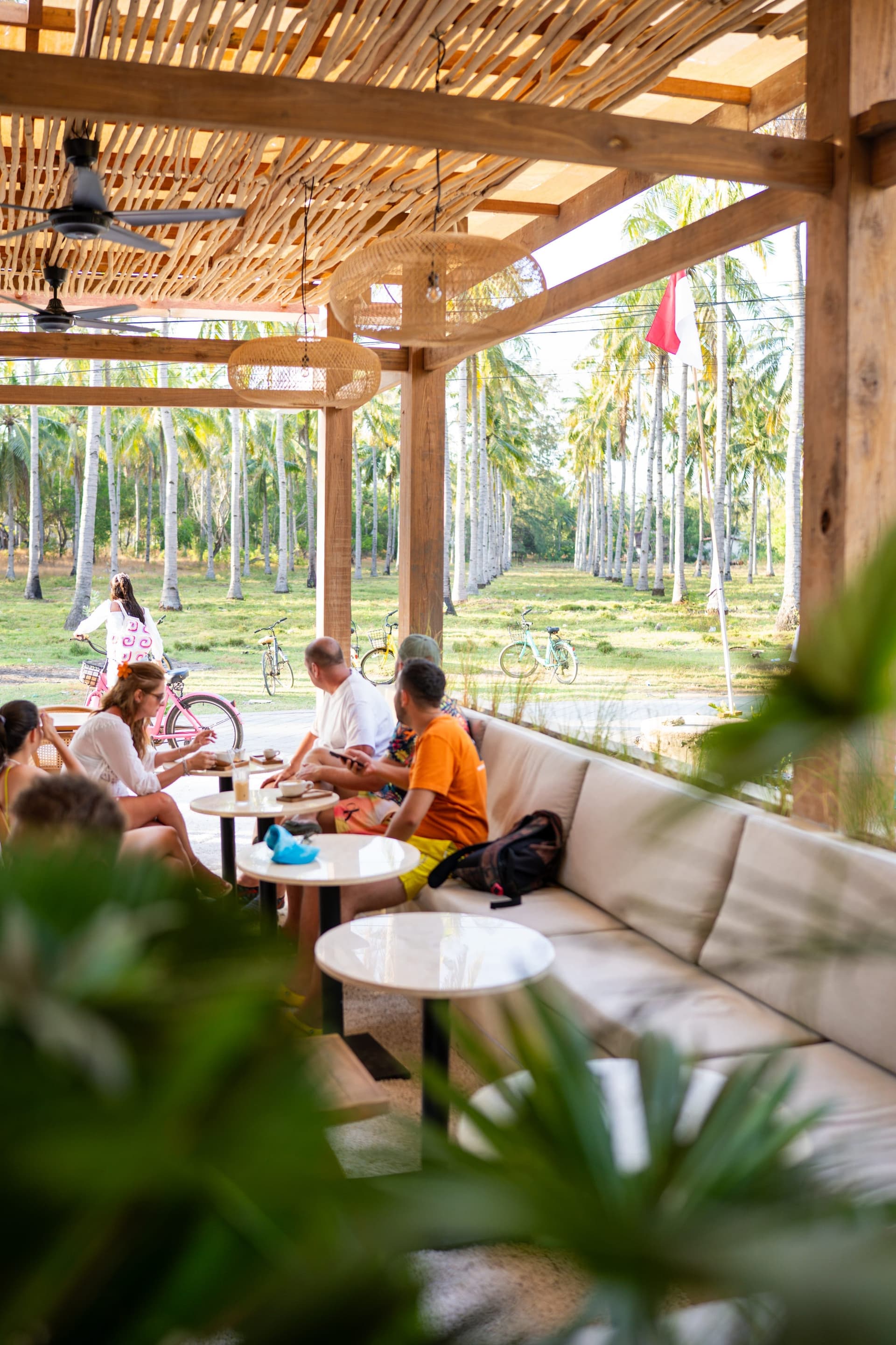Amsterdam Restaurant — coconut garden ambiance
