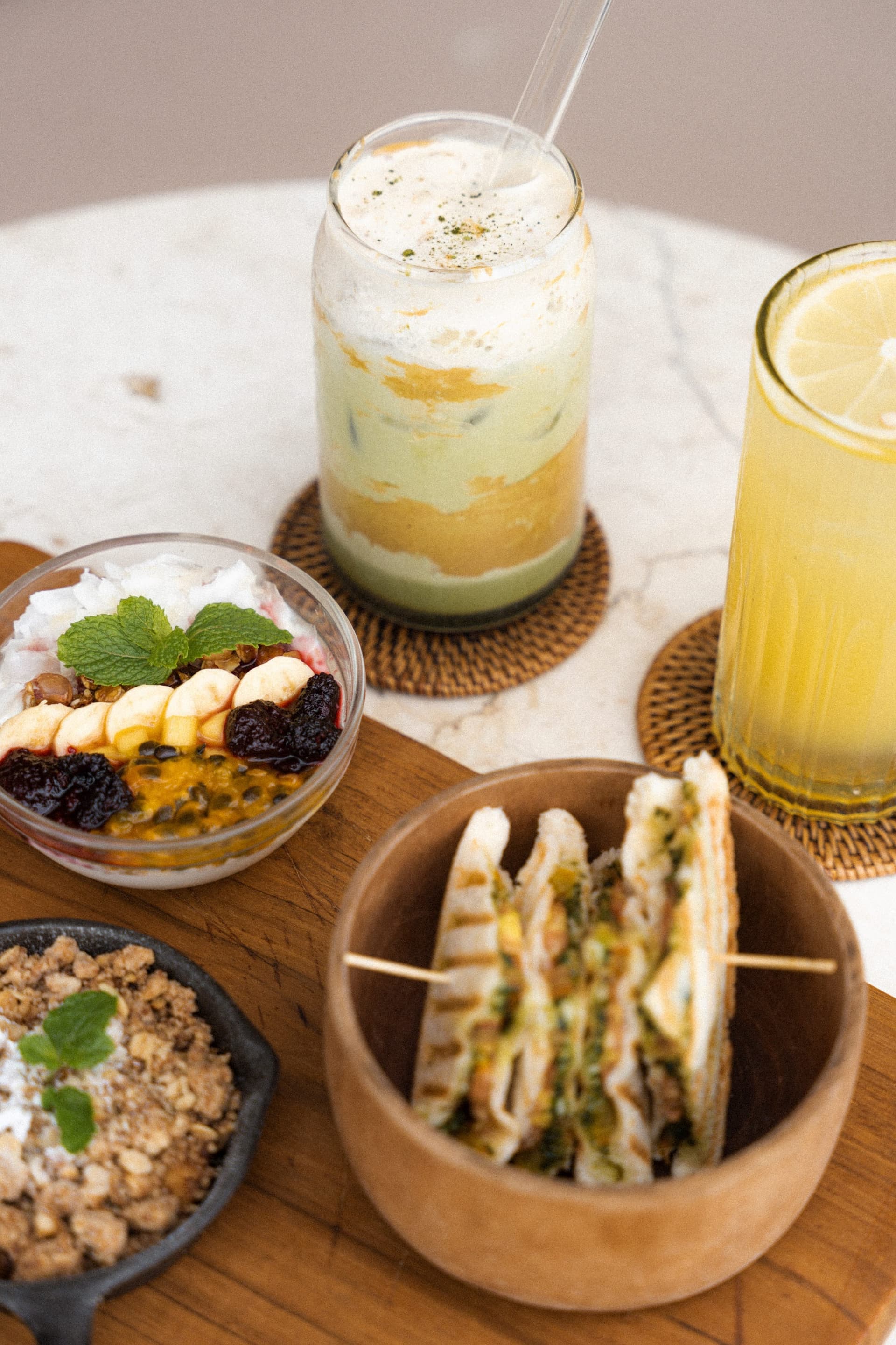 Fresh breakfast dish at Amsterdam