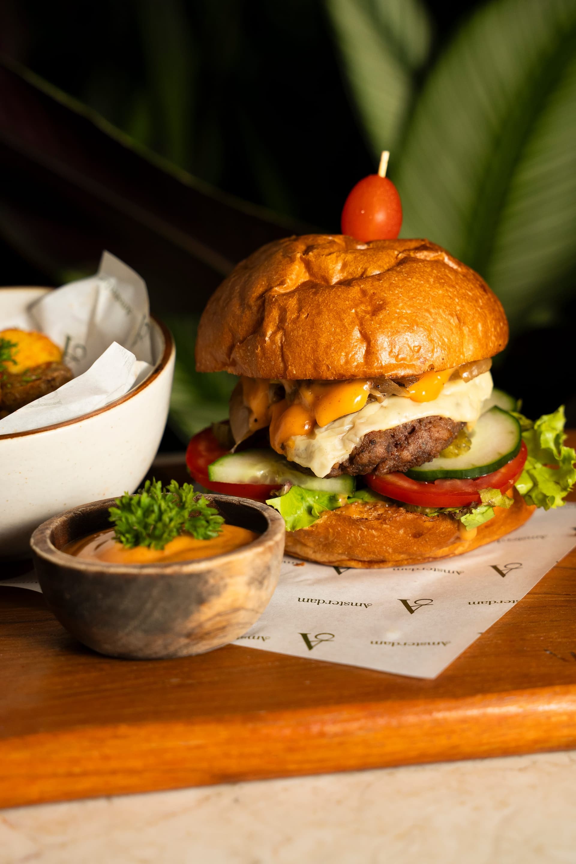 Evening dish at Amsterdam Ubud