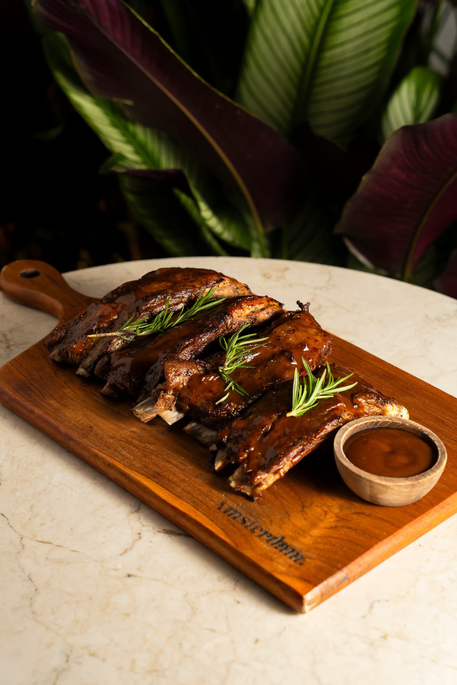 Main course at Amsterdam Ubud